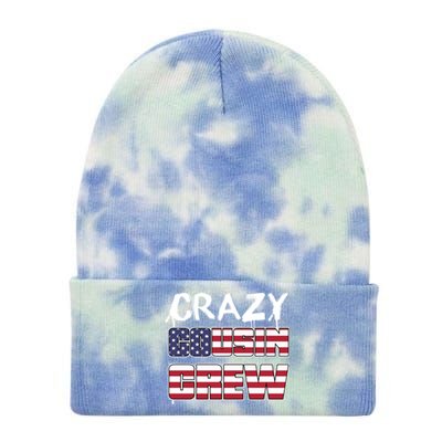 Crazy Cousin Crew Great Gift Tie Dye 12in Knit Beanie