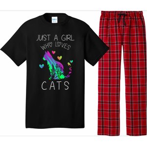 Cute Cat Cat Womens Cat Tees Cat Pajama Set