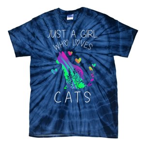 Cute Cat Cat Womens Cat Tees Cat Tie-Dye T-Shirt