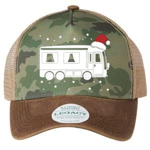 Christmas Caravan Camping Santa Hat Xmas Gift Legacy Tie Dye Trucker Hat