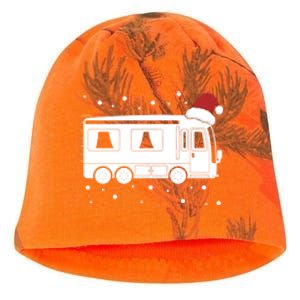 Christmas Caravan Camping Santa Hat Xmas Gift Kati - Camo Knit Beanie