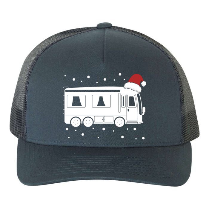 Christmas Caravan Camping Santa Hat Xmas Gift Yupoong Adult 5-Panel Trucker Hat