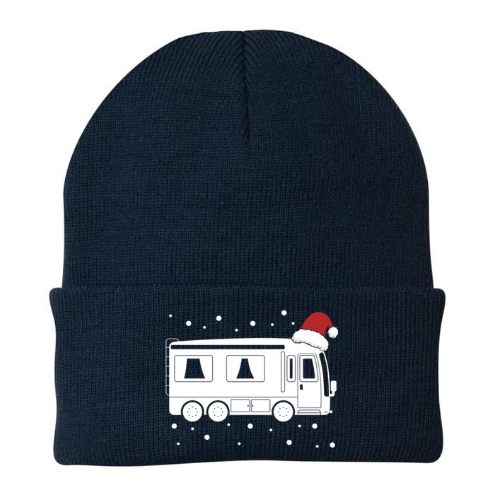 Christmas Caravan Camping Santa Hat Xmas Gift Knit Cap Winter Beanie