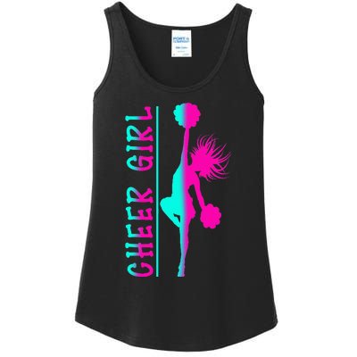 Cheer Cheerleading  Cheering Cheerleader Ladies Essential Tank