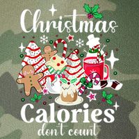Christmas Calories DonT Count Legacy Tie Dye Trucker Hat