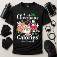 Christmas Calories DonT Count Performance Shirt