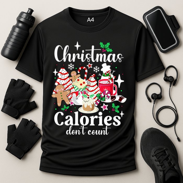 Christmas Calories DonT Count Performance Shirt