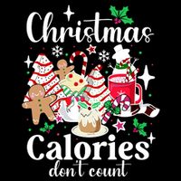 Christmas Calories DonT Count Performance Shirt