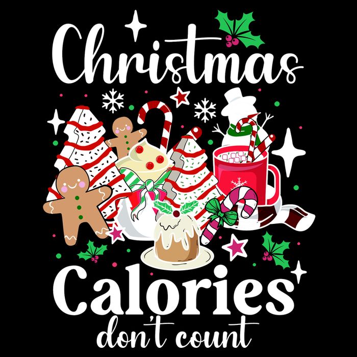 Christmas Calories DonT Count Performance Shirt