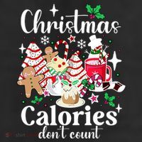 Christmas Calories DonT Count 11oz C Handle Ceramic Mug