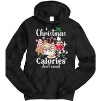 Christmas Calories DonT Count Tie Dye Hoodie
