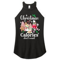 Christmas Calories DonT Count Women's Perfect Tri Rocker Tank