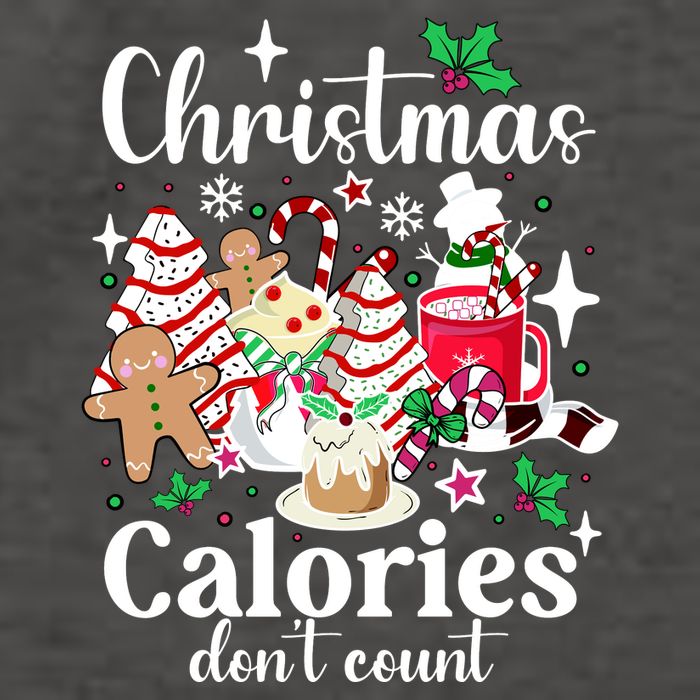 Christmas Calories DonT Count Vector Backpack