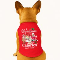 Christmas Calories DonT Count Doggie Tank