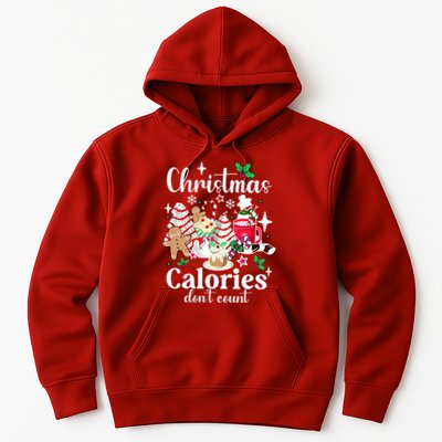 Christmas Calories DonT Count Hoodie