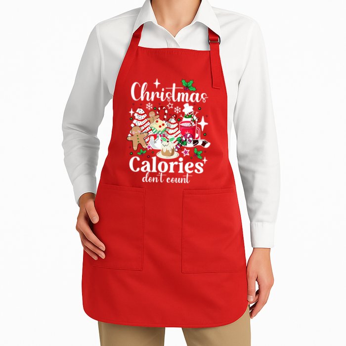 Christmas Calories DonT Count Apron