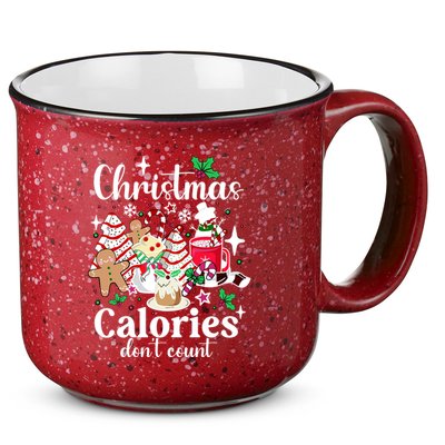 Christmas Calories DonT Count 15oz Campfire Ceramic Mug