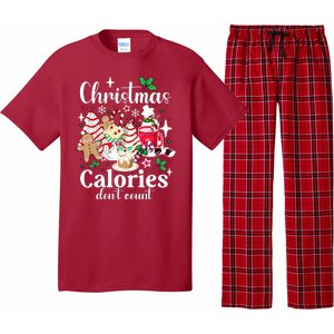 Christmas Calories DonT Count Pajama Set