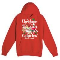 Christmas Calories DonT Count Premium Pullover Hoodie
