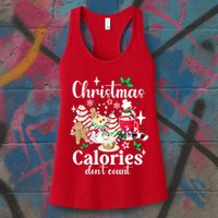 Christmas Calories DonT Count Womens Tank Top