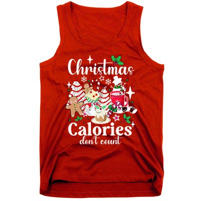 Christmas Calories DonT Count Tank Top