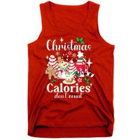 Christmas Calories DonT Count Tank Top