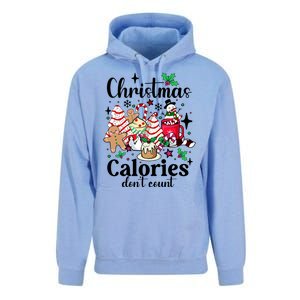 Christmas Calories DonT Count Unisex Surf Hoodie