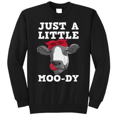 Cute Cow Design Dairy Cow Lover Cattle Farming Sweatshirt