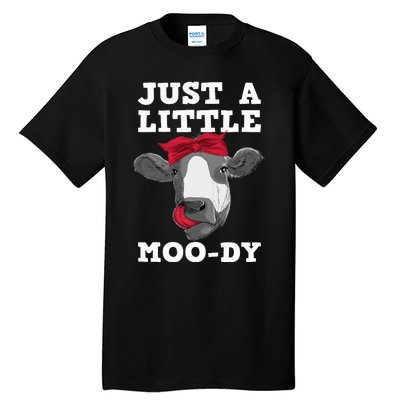 Cute Cow Design Dairy Cow Lover Cattle Farming Tall T-Shirt