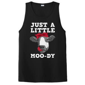 Cute Cow Design Dairy Cow Lover Cattle Farming PosiCharge Competitor Tank