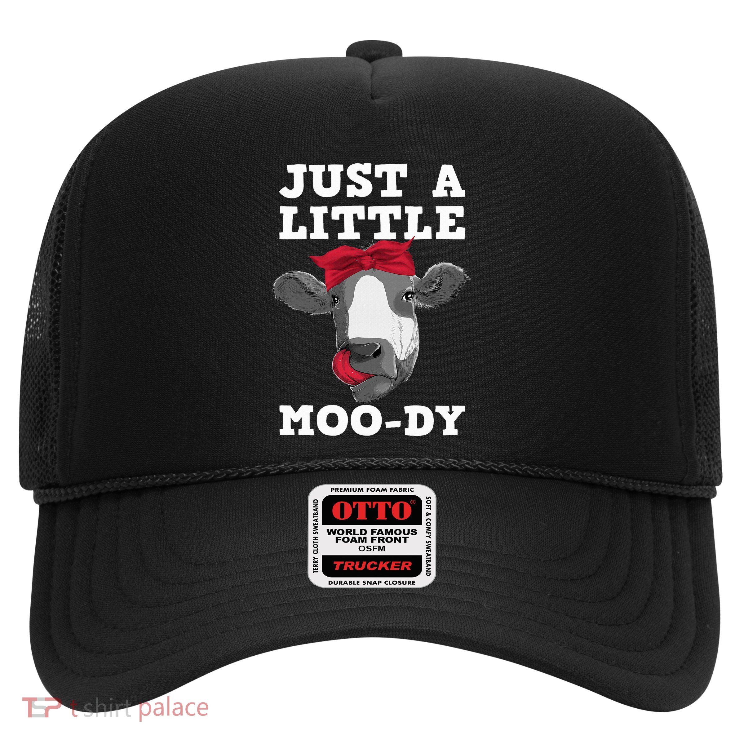 Cute Cow Design Dairy Cow Lover Cattle Farming Trucker Hat