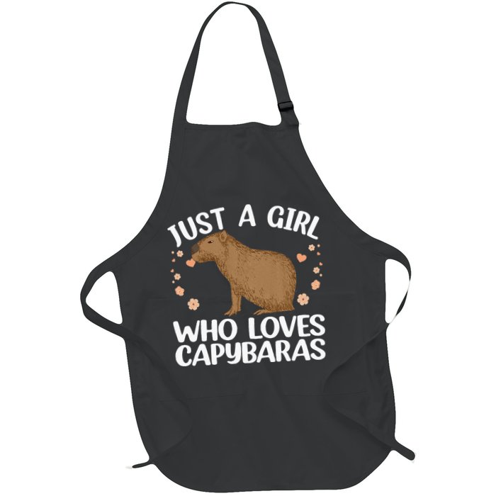 Cool Capybara Design For Women Rodent Animal Capybara Apron