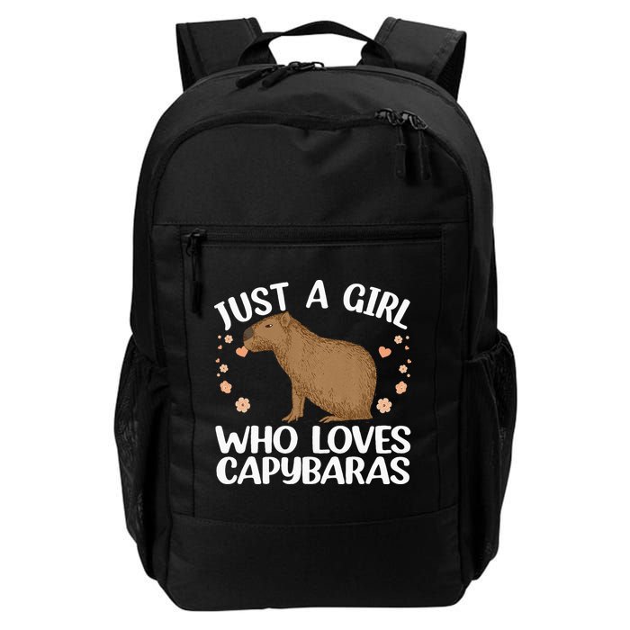 Cool Capybara Design For Women Rodent Animal Capybara Backpack