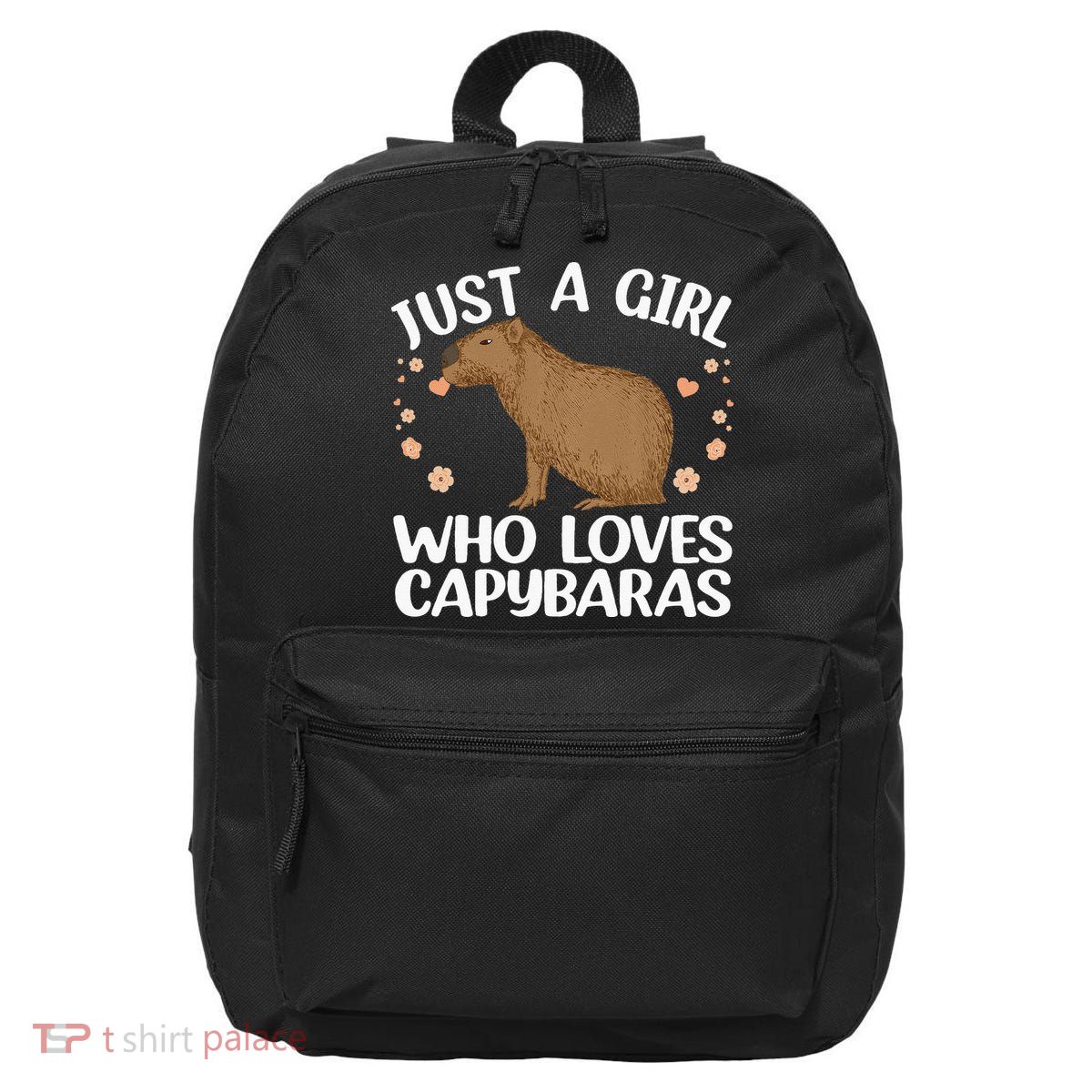 Cool Capybara Design For Women Rodent Animal Capybara 16 in Basic Backpack