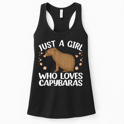 Cool Capybara Design For Women Rodent Animal Capybara Womens Tank Top