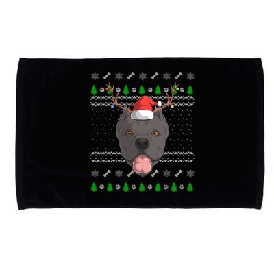 Cane Corso Dog Santa Claus Ugly Christmas Xmeaningful Giftmas Canine Gift Microfiber Hand Towel