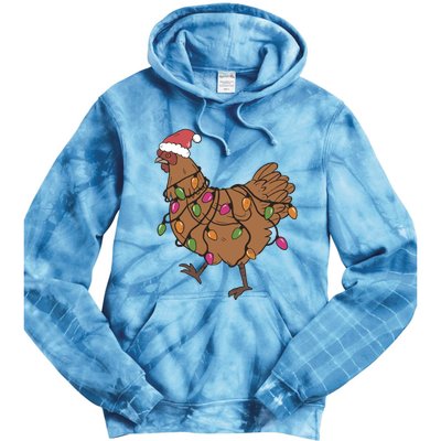 Christmas Chicken Dtf Transfer Ready To Press Direct To Film Hot Or Cold Peel Tie Dye Hoodie