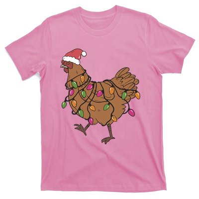 Christmas Chicken Dtf Transfer Ready To Press Direct To Film Hot Or Cold Peel T-Shirt