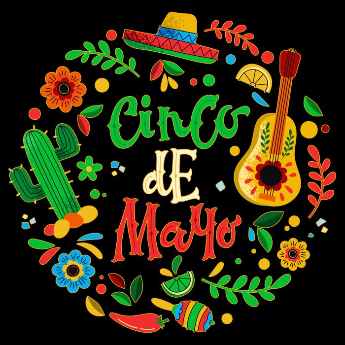 Celebrate Cinco De Mayo Button