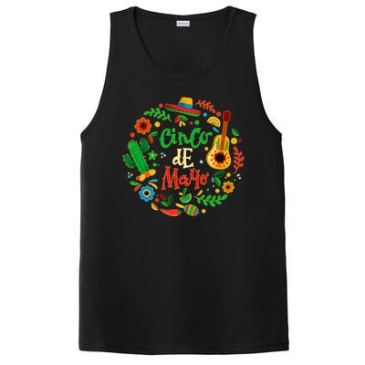 Celebrate Cinco De Mayo PosiCharge Competitor Tank