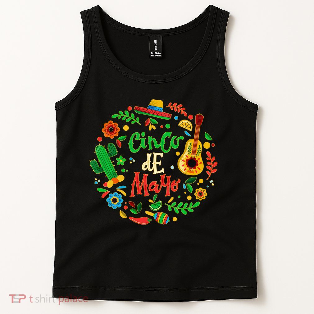 Celebrate Cinco De Mayo Tank Top