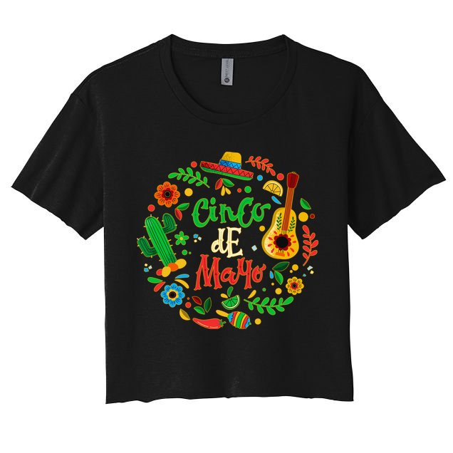 Celebrate Cinco De Mayo Crop Top