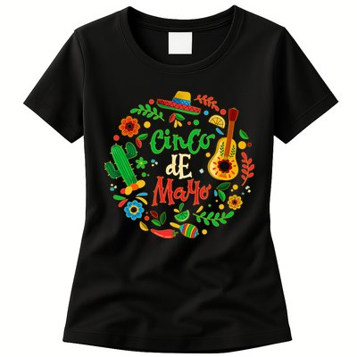 Celebrate Cinco De Mayo Womens T-Shirt