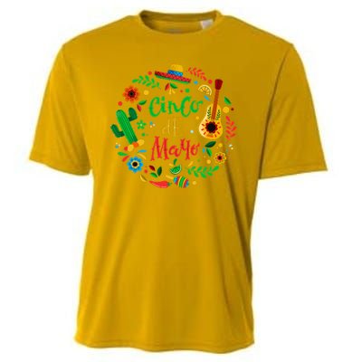 Celebrate Cinco De Mayo Cooling Performance Crew T-Shirt