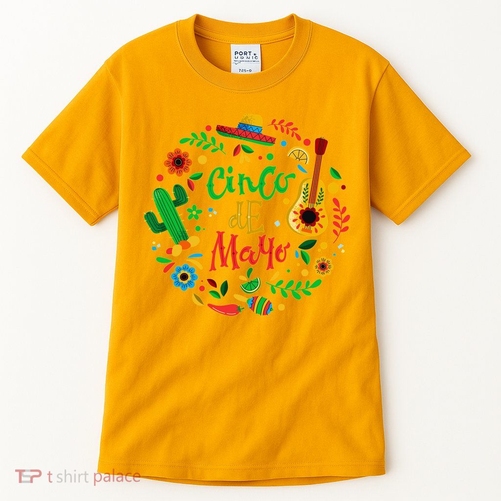 Celebrate Cinco De Mayo Tall T-Shirt