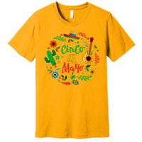 Celebrate Cinco De Mayo Premium T-Shirt