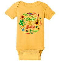 Celebrate Cinco De Mayo Baby Bodysuit
