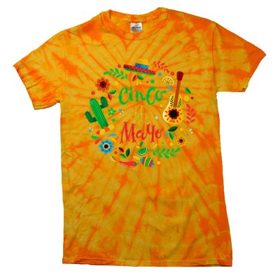 Celebrate Cinco De Mayo Tie-Dye T-Shirt