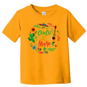 Celebrate Cinco De Mayo Toddler T-Shirt