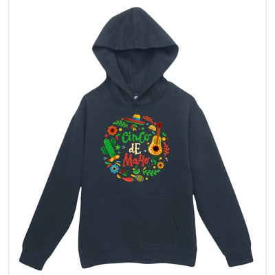 Celebrate Cinco De Mayo Urban Pullover Hoodie